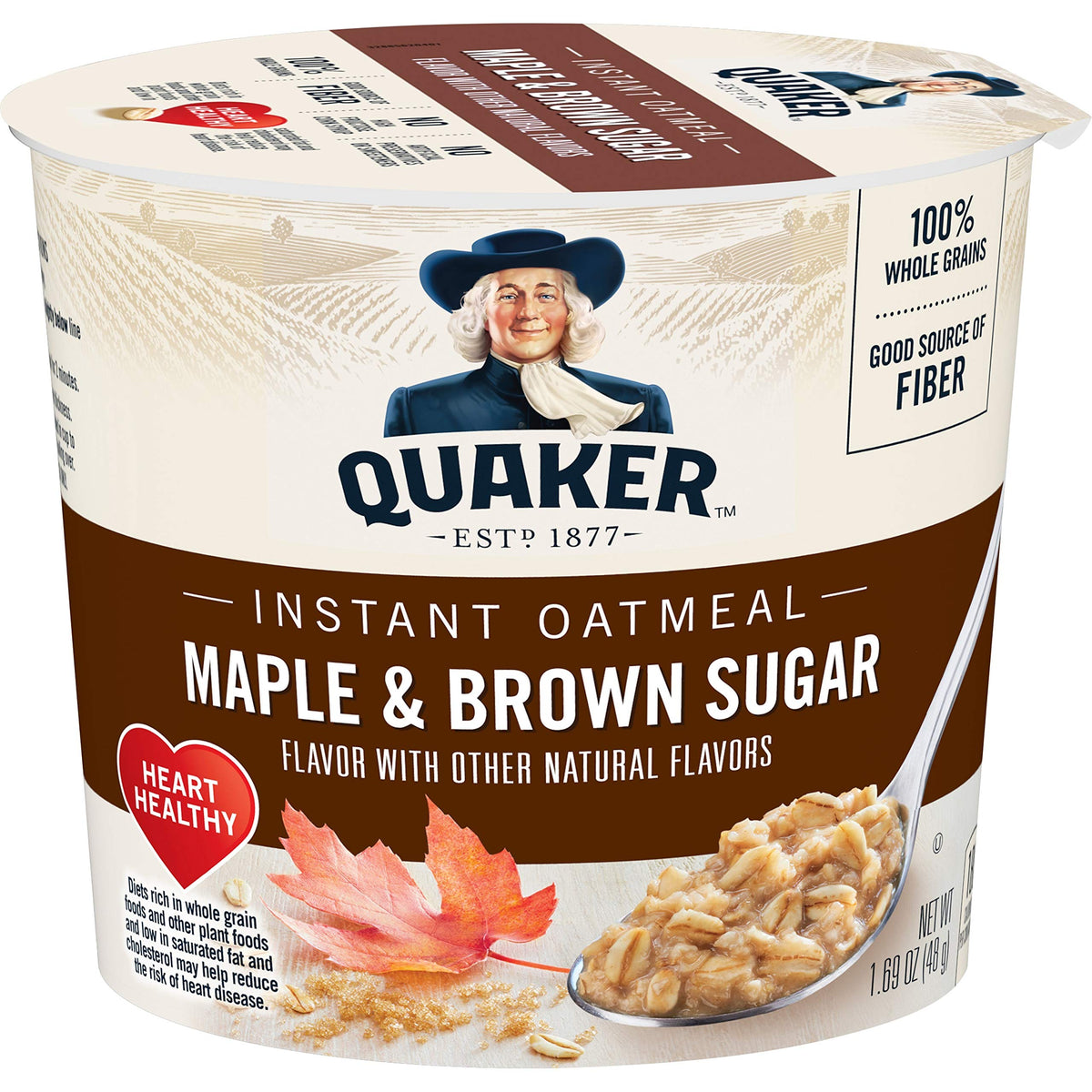 Instant Oatmeal Maple Brown Sugar 1.69 Oz Pack of 5 B90252